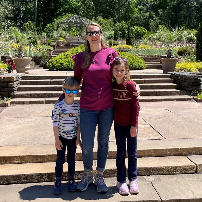 Danielle and kids